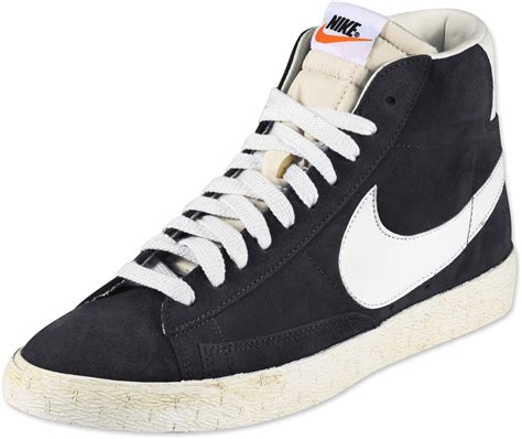 nike blazer mid schwarz schwarz weiß 45|Nike Schwarz Blazer.